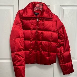 Taunt Red Puffer Jacket